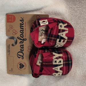 Dearfoams Baby Bear slippers 3-6mo